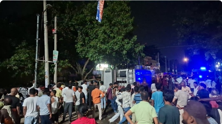 बख्तियारपुर में भीषण अग्निकांड, महिला और 6 माह की बच्ची समेत तीन की मौत