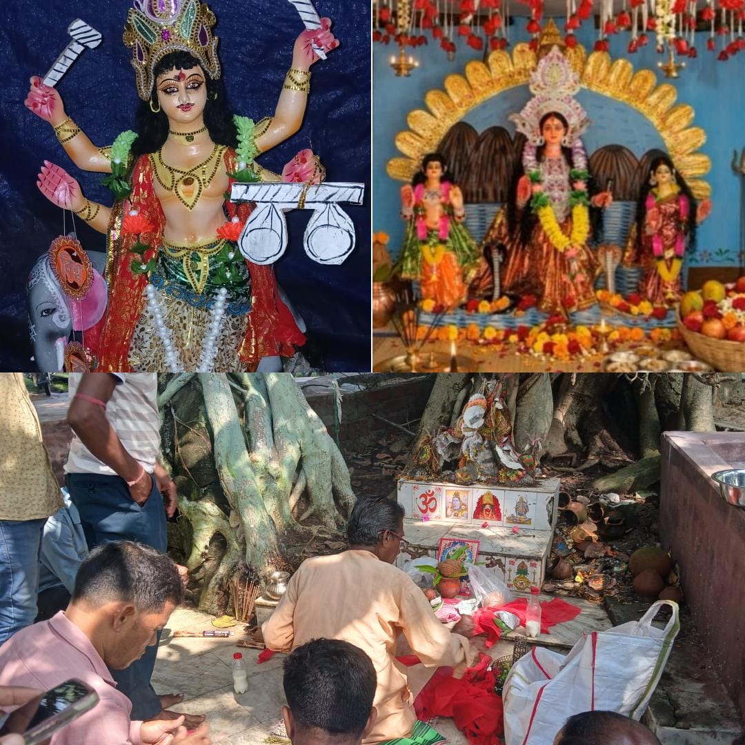 जामताड़ा में विश्वकर्मा पूजा की धूम, नाला के आमलाजोड़ा में मां मनसा की आराधना में उमड़े श्रद्धालु