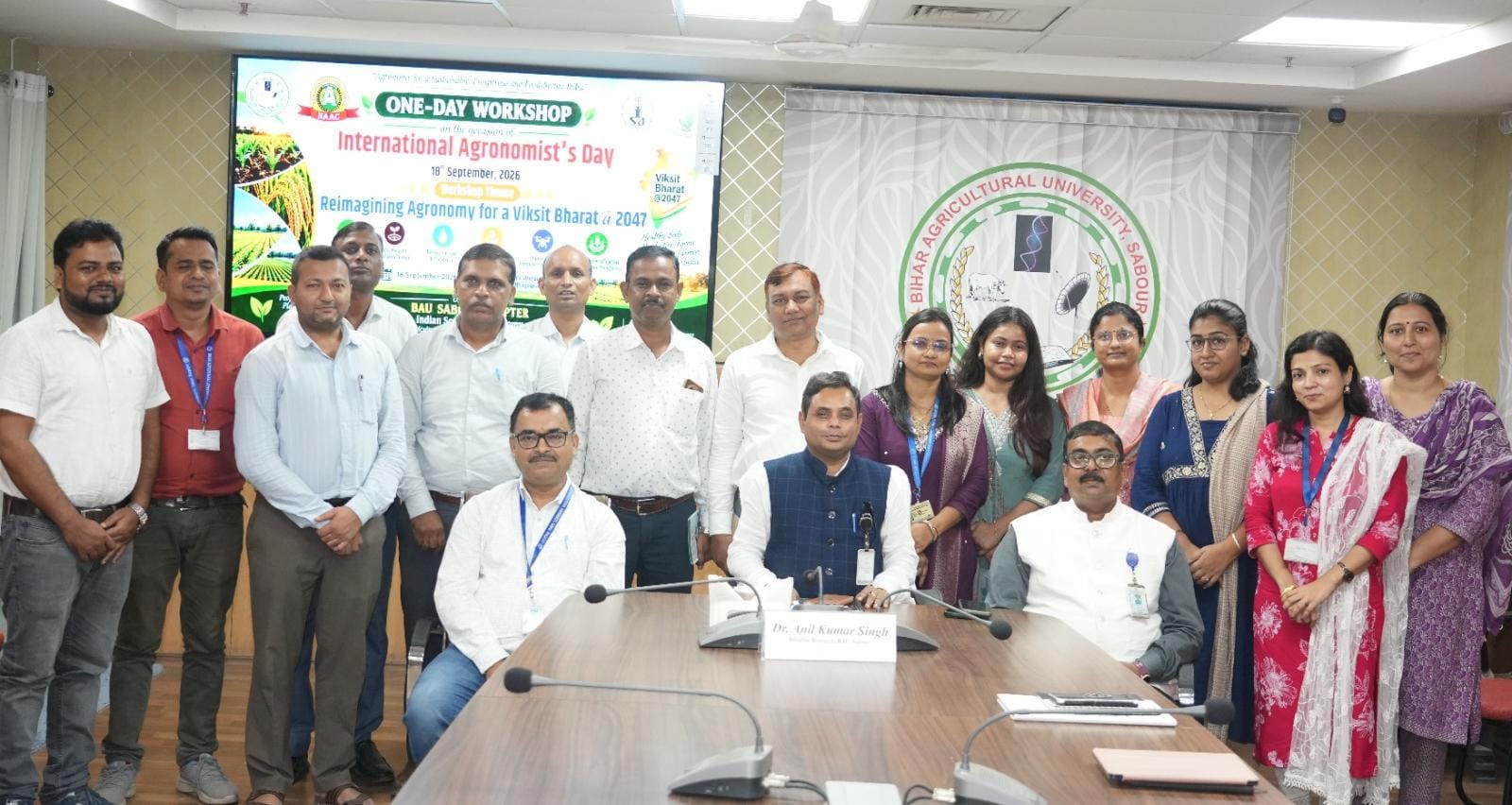 बीएयू सबौर में ‘अंतर्राष्ट्रीय सस्य वैज्ञानिक दिवस’ पर कार्यशाला, विकसित भारत@2047 के लिए टिकाऊ कृषि पर मंथन