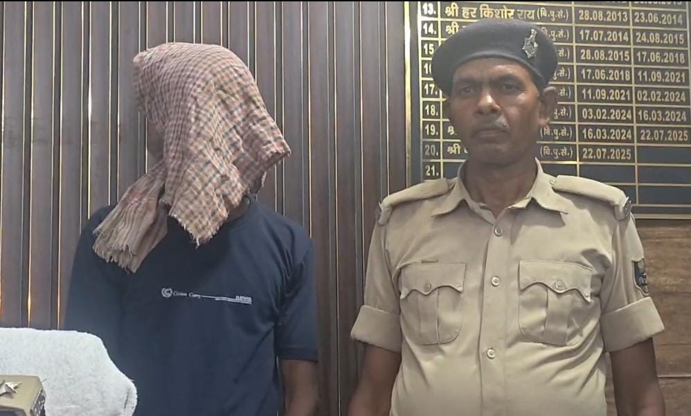 सबौर में बाइक चोरी का खुलासा, चोरी की मोटरसाइकिल के साथ एक आरोपी गिरफ्तार