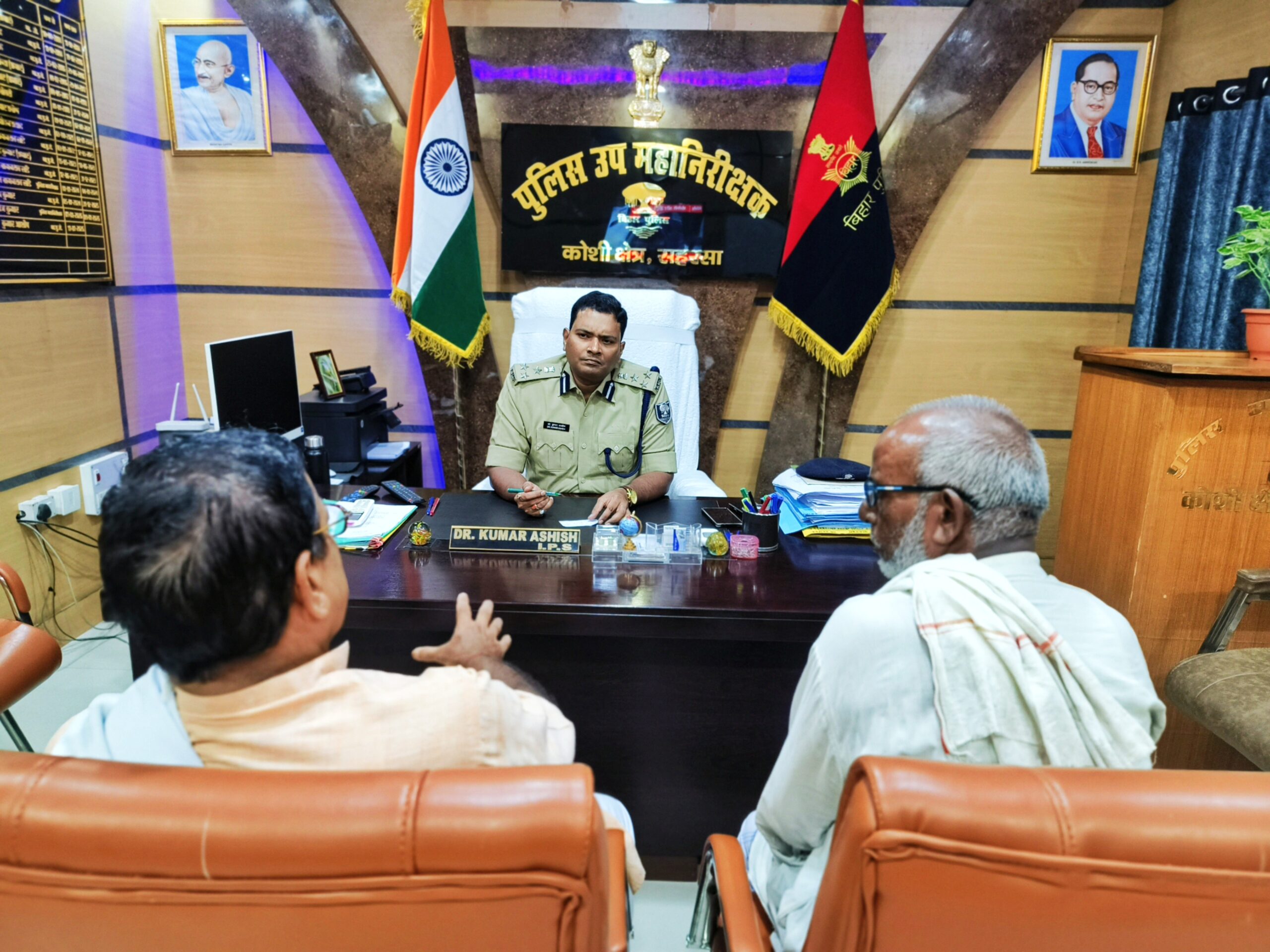 सहरसा में डीआईजी के जनता दरबार में पहुंचे 30 फरियादी, समस्याएं सुन त्वरित कार्रवाई के दिए निर्देश