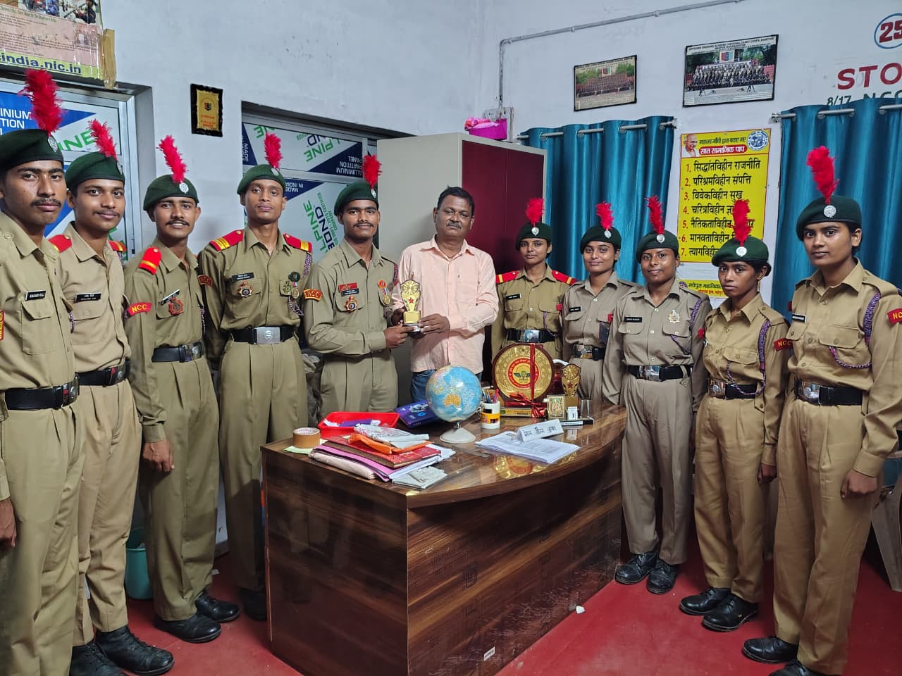 थल सेना कैंप के लिए बिहार-झारखंड निदेशालय की टीम में कपिलदेव का चयन, मधेपुरा कॉलेज में हुआ भव्य स्वागत