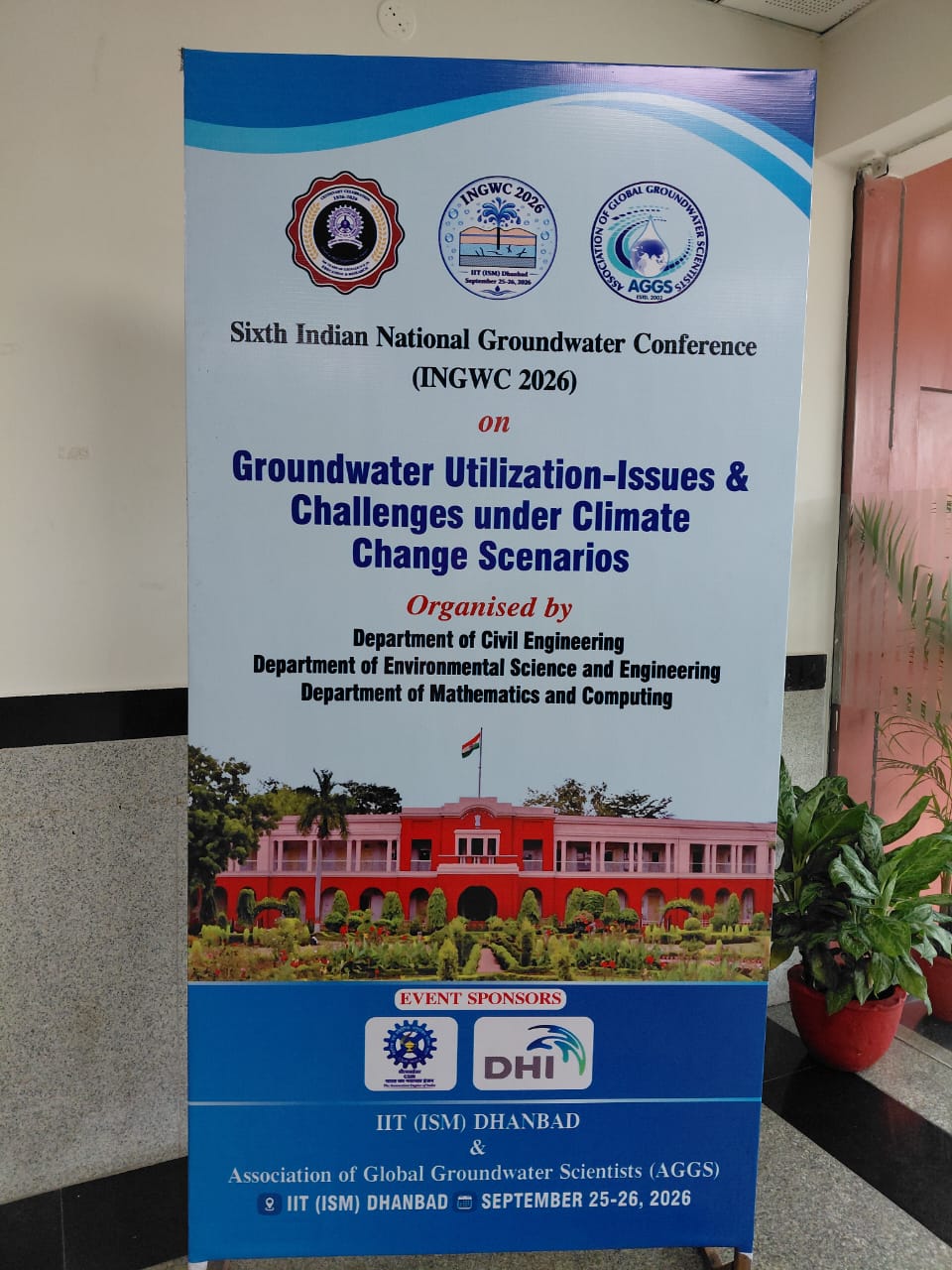 IIT-ISM धनबाद में 6वें भारतीय राष्ट्रीय भूजल सम्मेलन का शुभारंभ, घटते जलस्तर और भूजल संरक्षण पर मंथन
