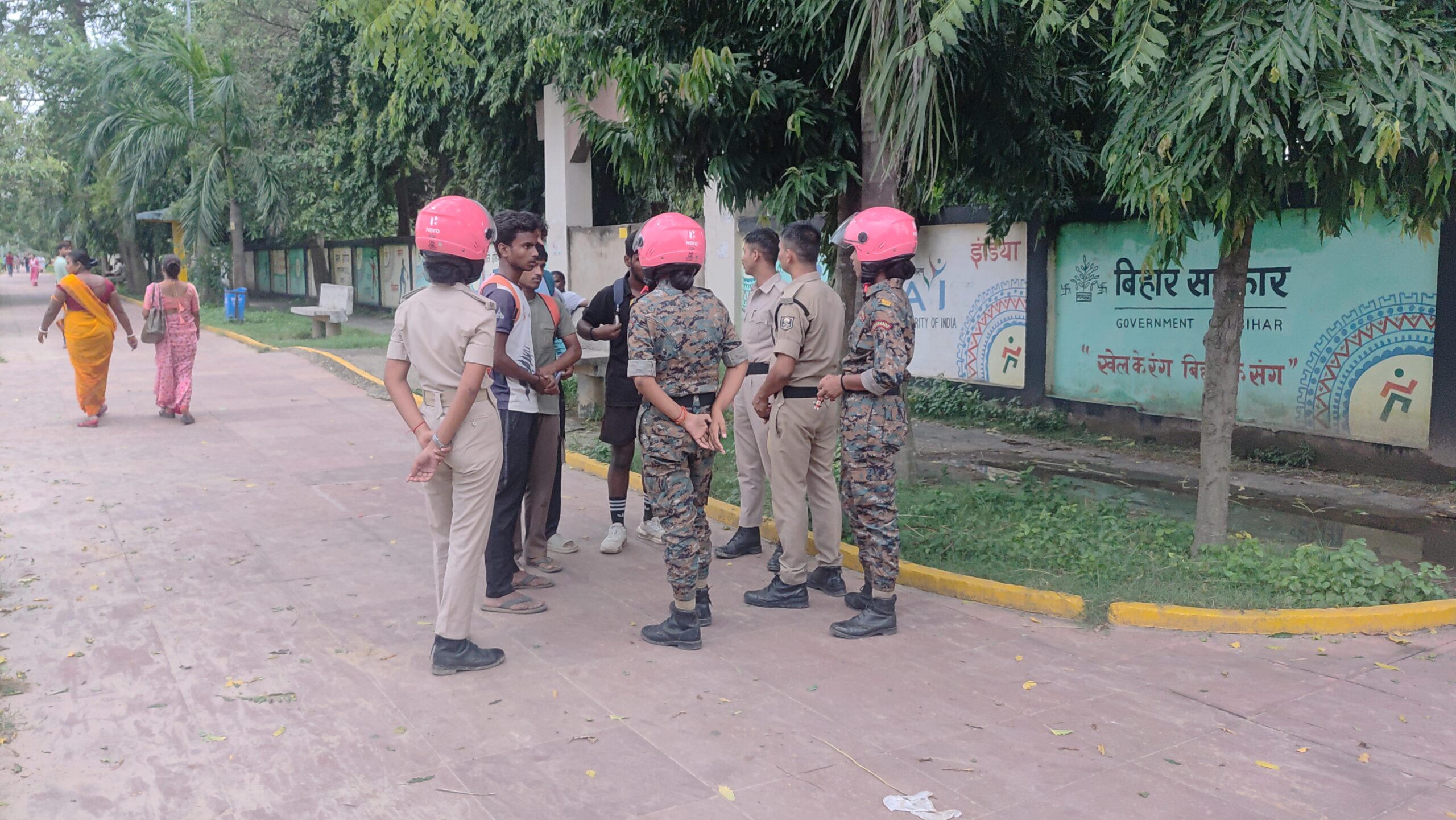जमुई-समस्तीपुर-बांका-किशनगंज की घटनाओं के बाद भागलपुर पुलिस अलर्ट, पार्कों में पहुंची ‘पुलिस दी
