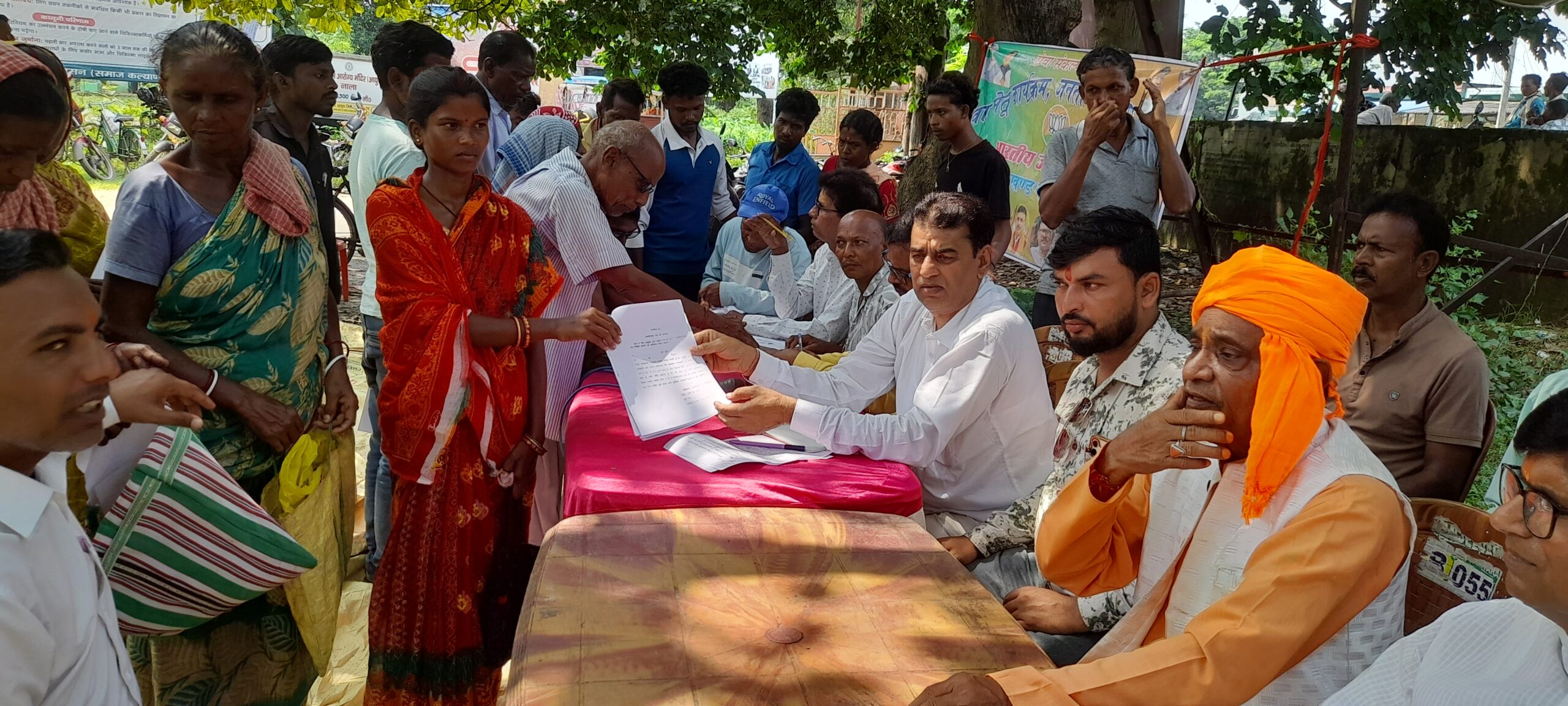 सेवा सेतु शिविर में 70 आवेदन प्राप्त, योजनाओं से वंचित लाभार्थियों की समस्याओं के समाधान का भरोसा