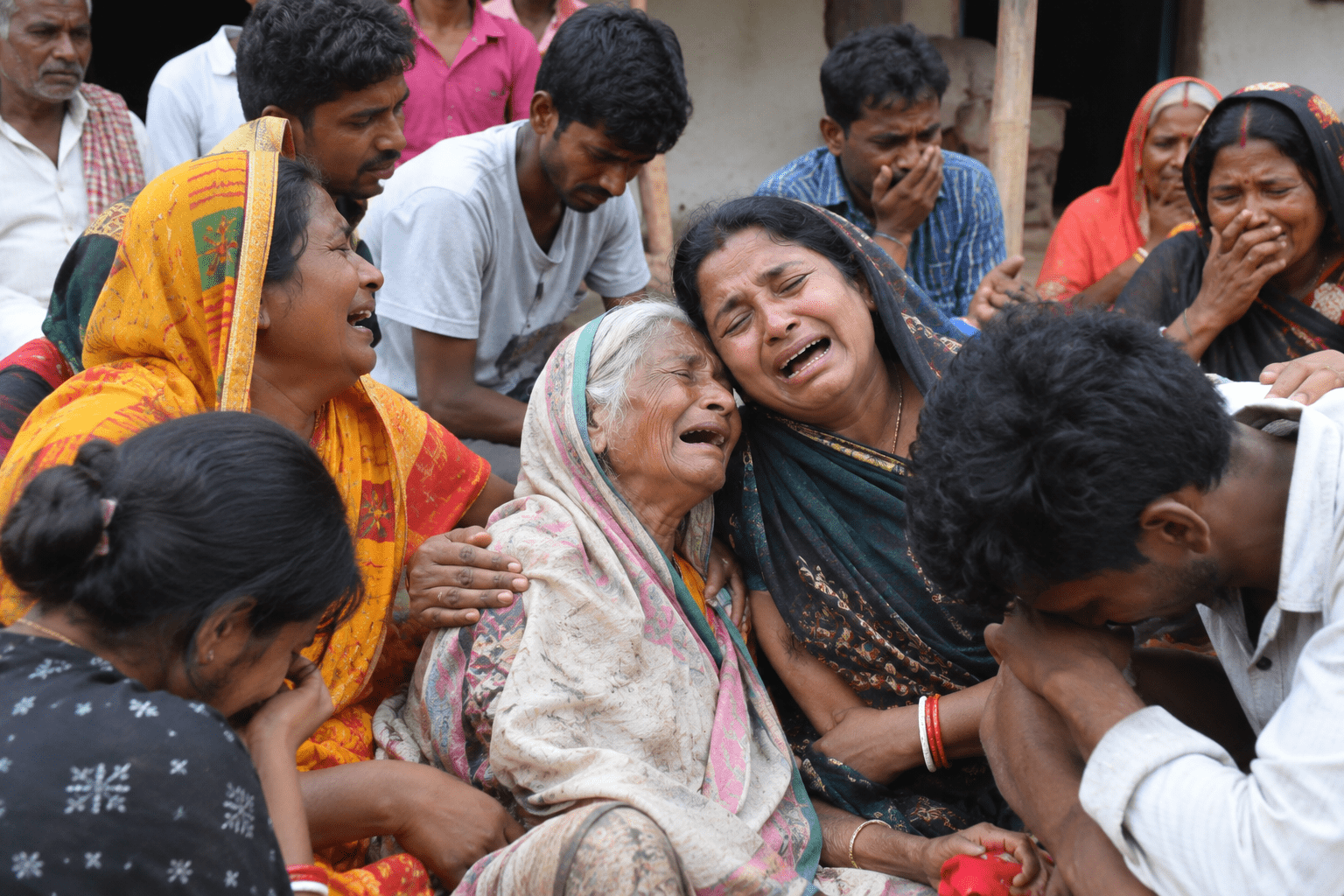 बेटे का शव देखते ही मां ने तोड़ा दम, एक ही आंगन से उठीं मां-बेटे की अर्थियां; नम आंखों से जलीं दो चिताएं