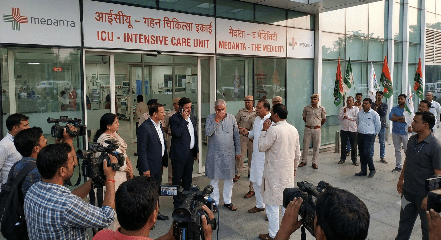नीरज कुमार को कार्डियक अटैक, मेदांता के ICU में भर्ती; एमएलसी चुनाव से पहले बढ़ी सियासी हलचल