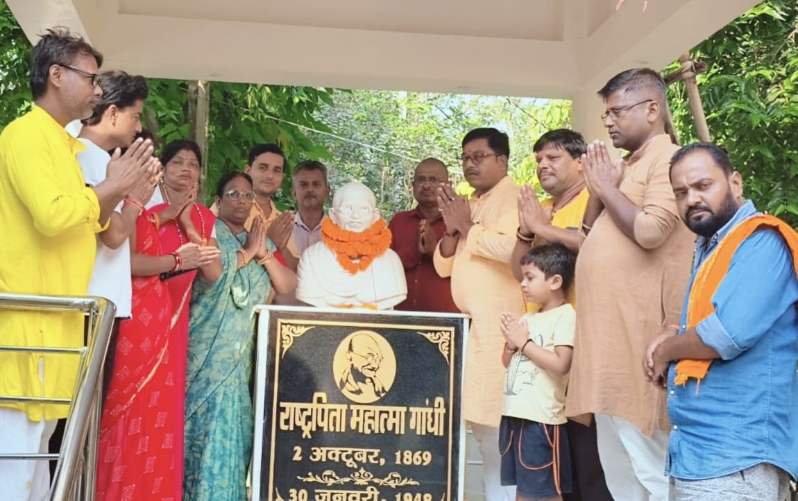 गांधी जयंती पर भाजपा का स्वच्छता अभियान, ‘सेवा मेरा योगदान’ के तहत दिया स्वच्छता का संदेश