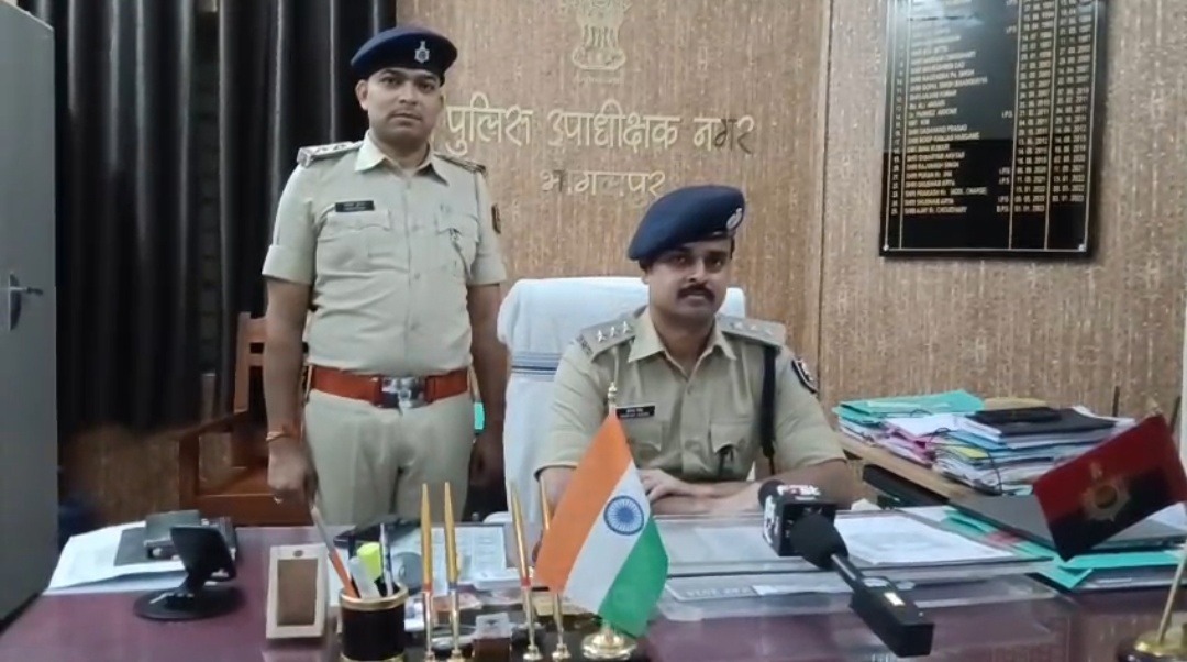 भागलपुर में पुलिस की कार्रवाई, छह जिंदा कारतूस के साथ युवक गिरफ्तार