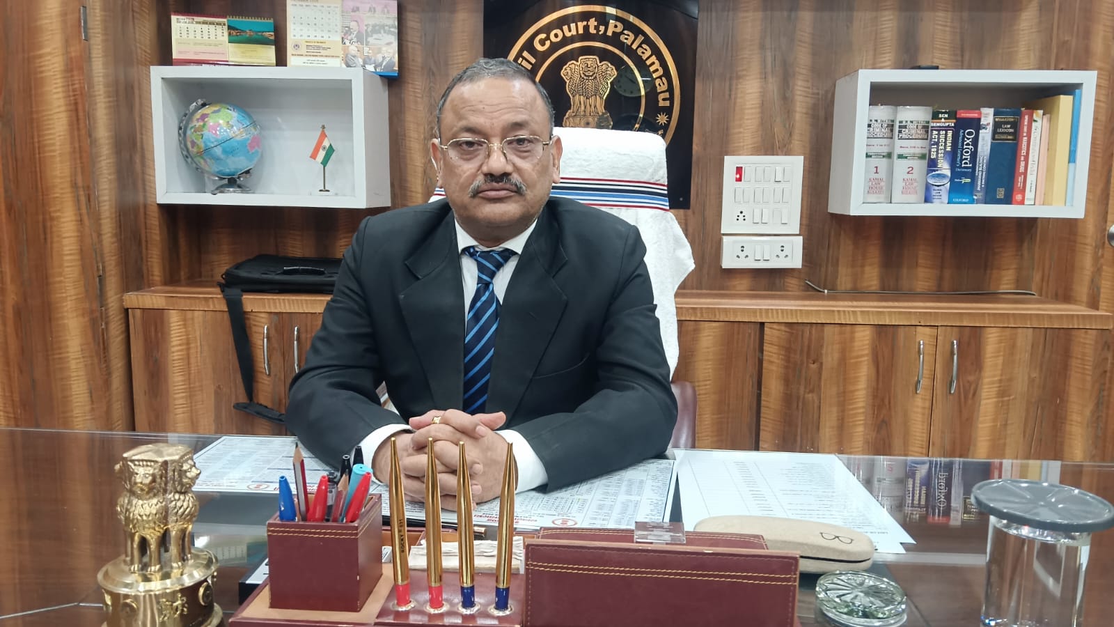पलामू के नए प्रधान जिला एवं सत्र न्यायाधीश बने राधा कृष्ण, 39वें न्यायाधीश के रूप में संभाला पदभार