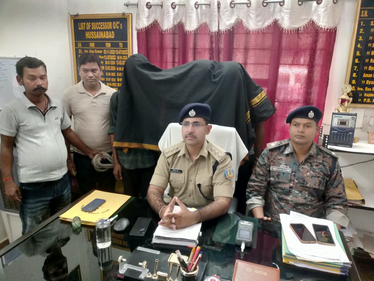 पलामू के हुसैनाबाद में बाइक चोर गिरोह का पर्दाफाश, तीन आरोपी गिरफ्तार; चोरी की तीन बाइक बरामद