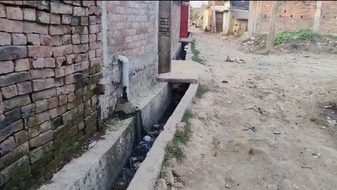 भागलपुर के जगदीशपुर में विकास योजनाओं में अनियमितता का आरोप, ग्रामीणों ने जांच की उठाई मांग