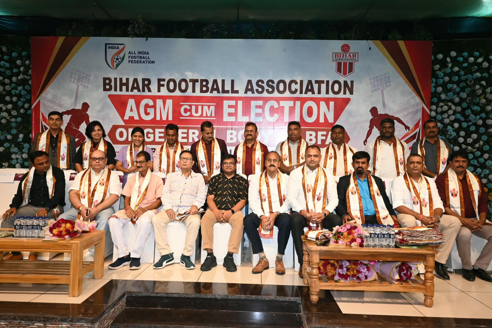 बिहार फुटबॉल एसोसिएशन के अध्यक्ष बने जय बहादुर सिंह, पटना में चुनाव संपन्न; भागलपुर के भवेश कुमार को मिली अहम जिम्मेदारी