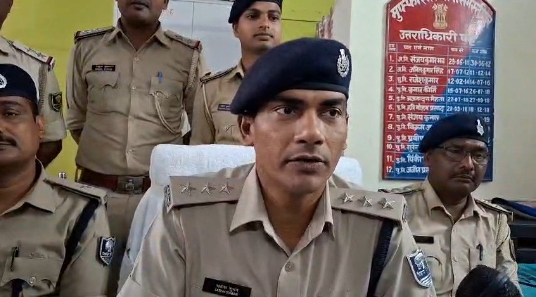 समस्तीपुर में लूट की बड़ी साजिश नाकाम, हथियार और कारतूस के साथ 5 अपराधी गिरफ्तार; 4 फरार