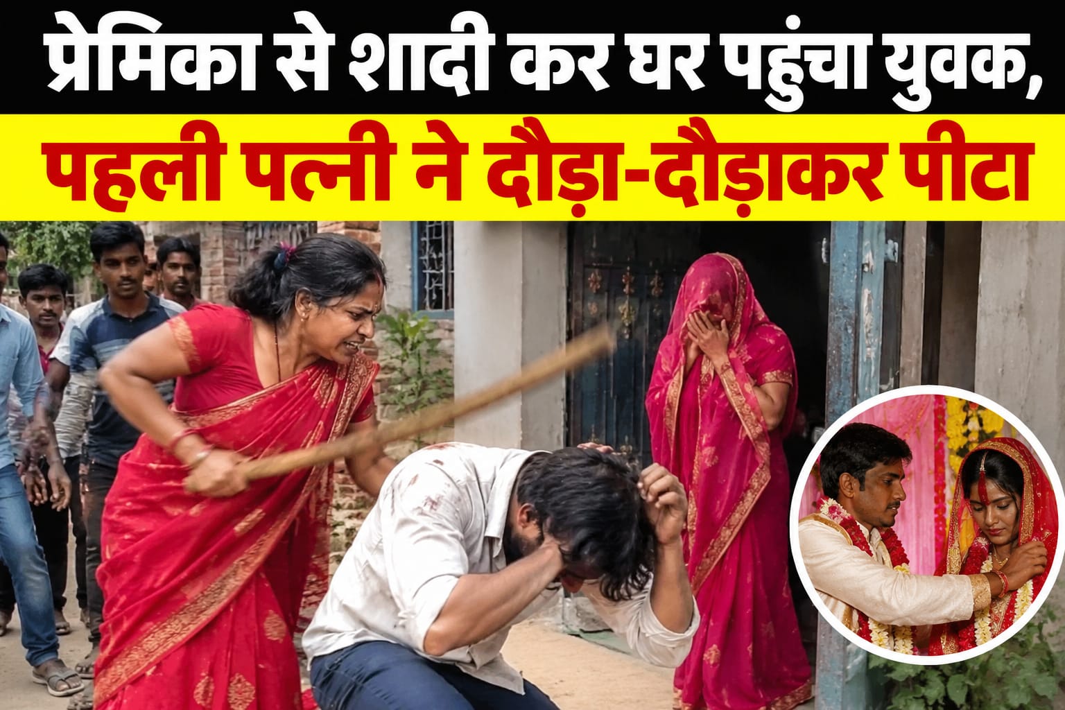 खगड़िया: प्रेमिका से शादी कर घर पहुंचा युवक, पहली पत्नी से हुआ विवाद; छह लोगों के खिलाफ प्राथमिकी