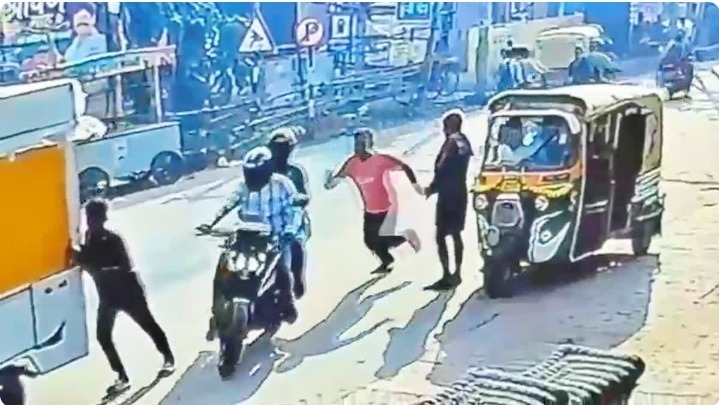पटना में एक दिन में चेन झपटमारी की दो वारदात, CCTV में कैद हुए युवक-युवती