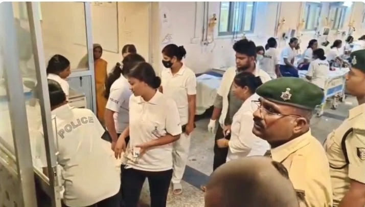 आंसू गैस की चपेट में आए 100 से ज्यादा जवान, मॉक ड्रिल के दौरान बिगड़ी तबीयत