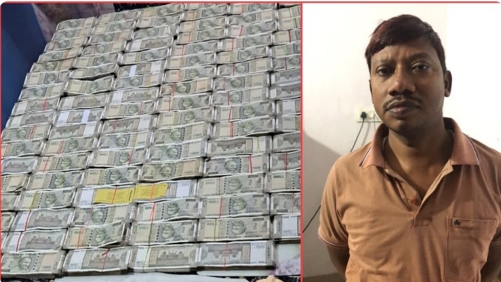 EOU की बड़ी रेड, 50 लाख कैश बरामद