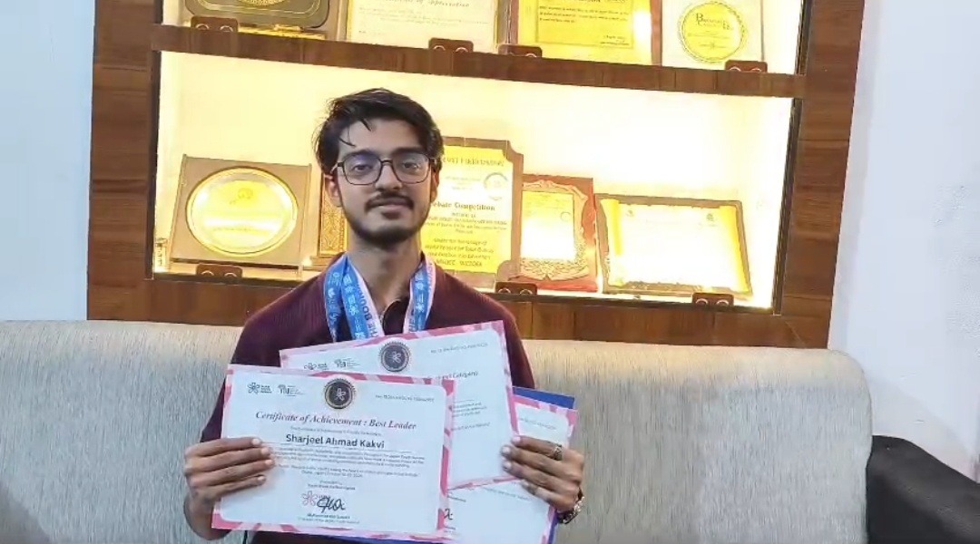 जापान में जहानाबाद के शरजील का जलवा, तीन प्रमुख सम्मान जीतकर बढ़ाया बिहार का मान